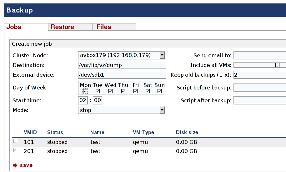Image backup10